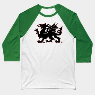 Black Dragon Baseball T-Shirt